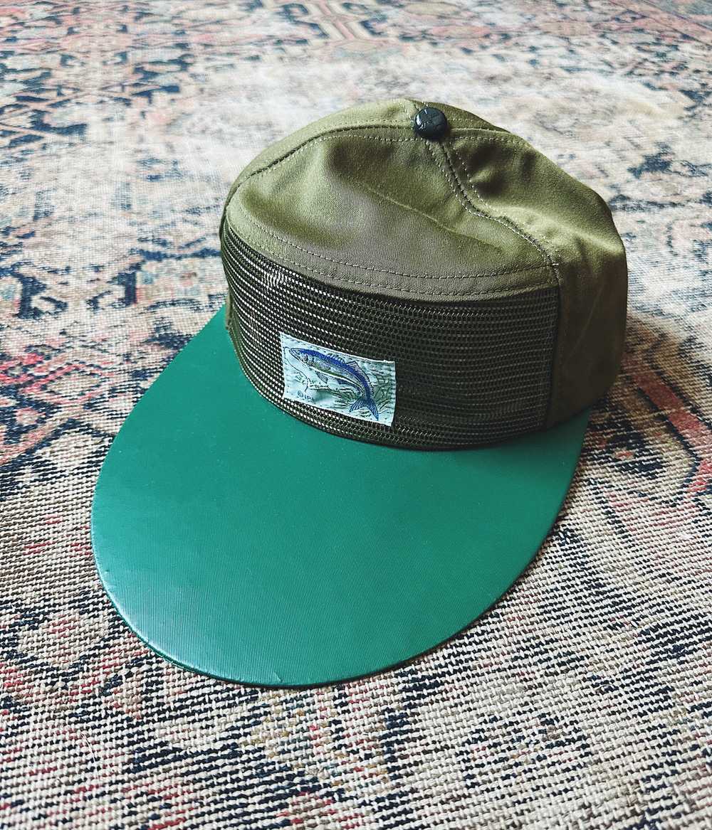 VTG Woolrich Camouflage Strapback Hat Outdoor Guide Collection