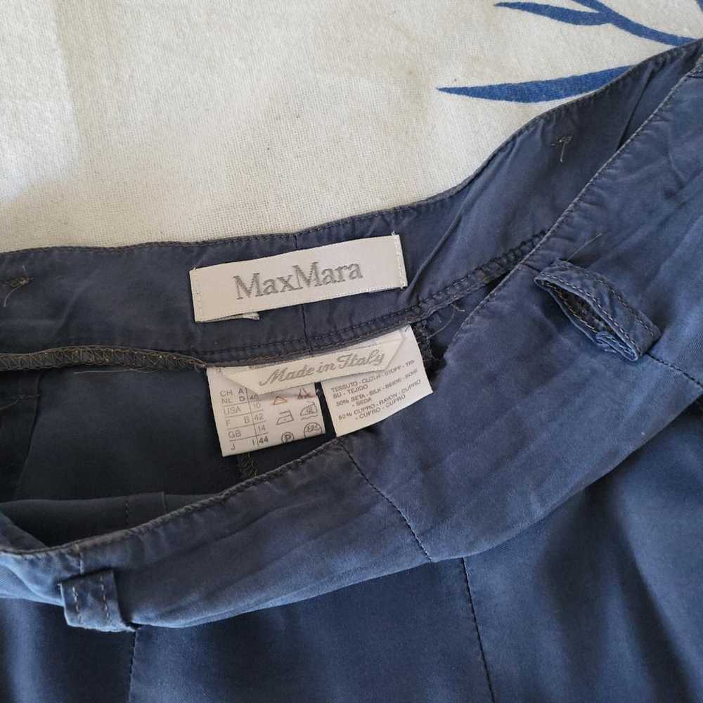 Max Mara Silk straight pants - image 2