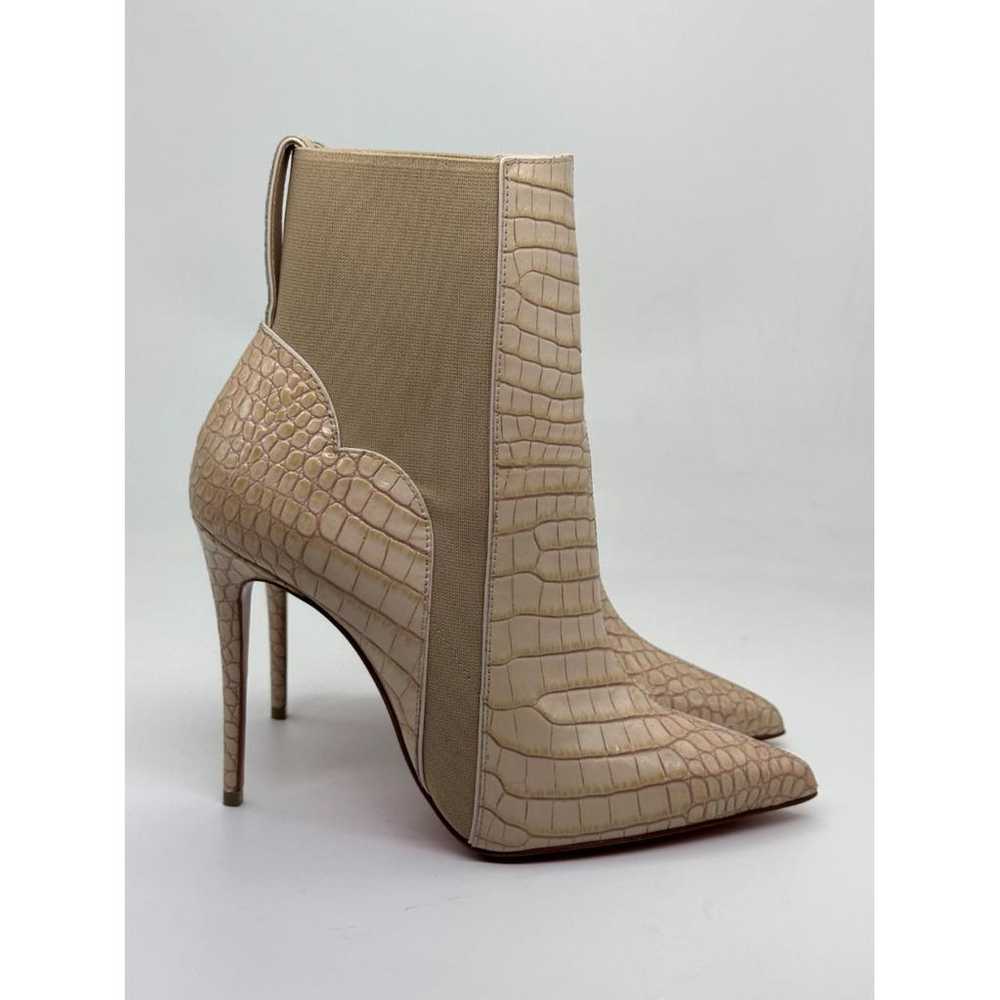 Christian Louboutin Leather ankle boots - image 12