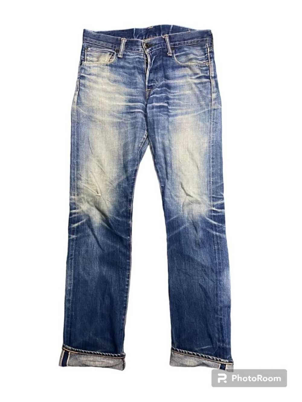 Samurai jeans straight pants - Gem