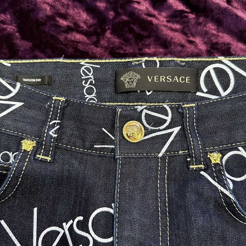 Versace Versace Logo Jeans - image 10