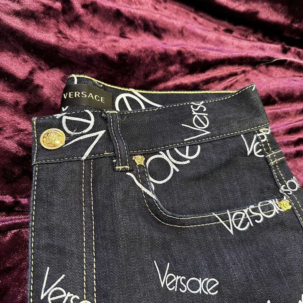 Versace Versace Logo Jeans - image 11