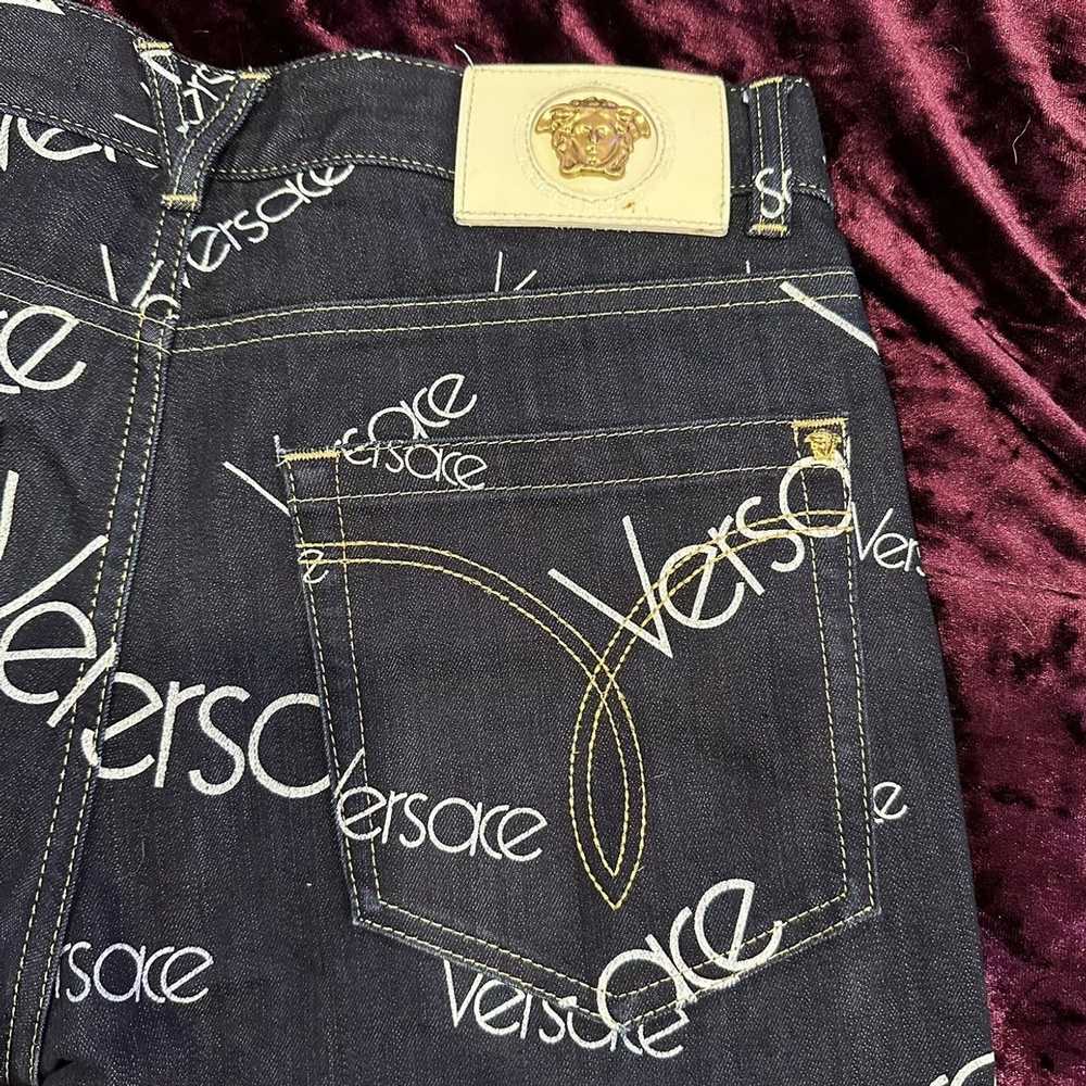 Versace Versace Logo Jeans - image 6