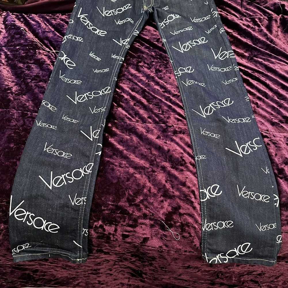 Versace Versace Logo Jeans - image 8