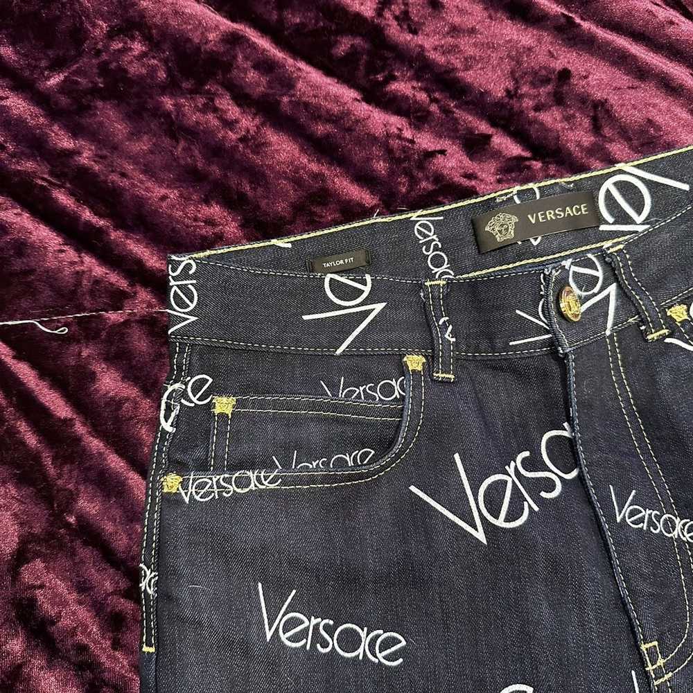 Versace Versace Logo Jeans - image 9