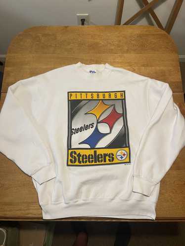 Pro Player Vintage 1997 Steelers White Crewneck Si