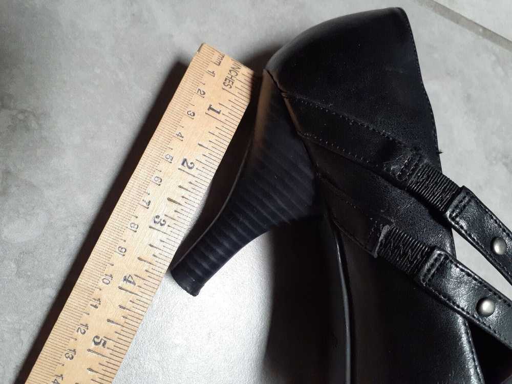 Vintage attention high heels Jassi size 9 black f… - image 8