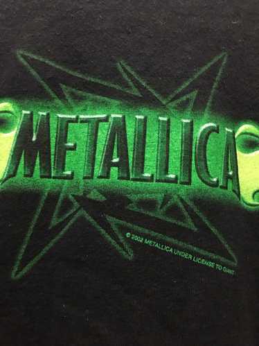 Metallica × Vintage Metallica 2002 vintage tee