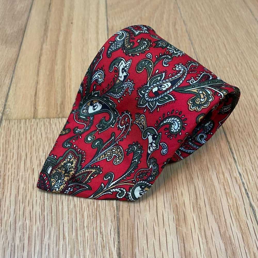 Vintage Balancine Mickey Mouse Vintage Tie Silk P… - image 1