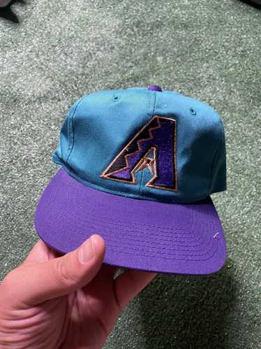 Vintage Arizona Diamondbacks Sports Specialties 90s Snapback Hat Purple  OSFA
