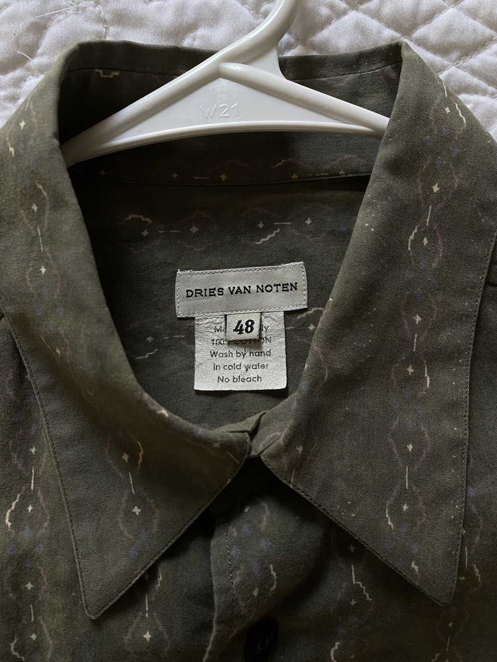 Dries Van Noten Green button up - image 1