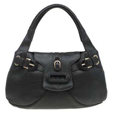 JIMMY CHOO Choco Brown Leather Tulita Hobo - image 1