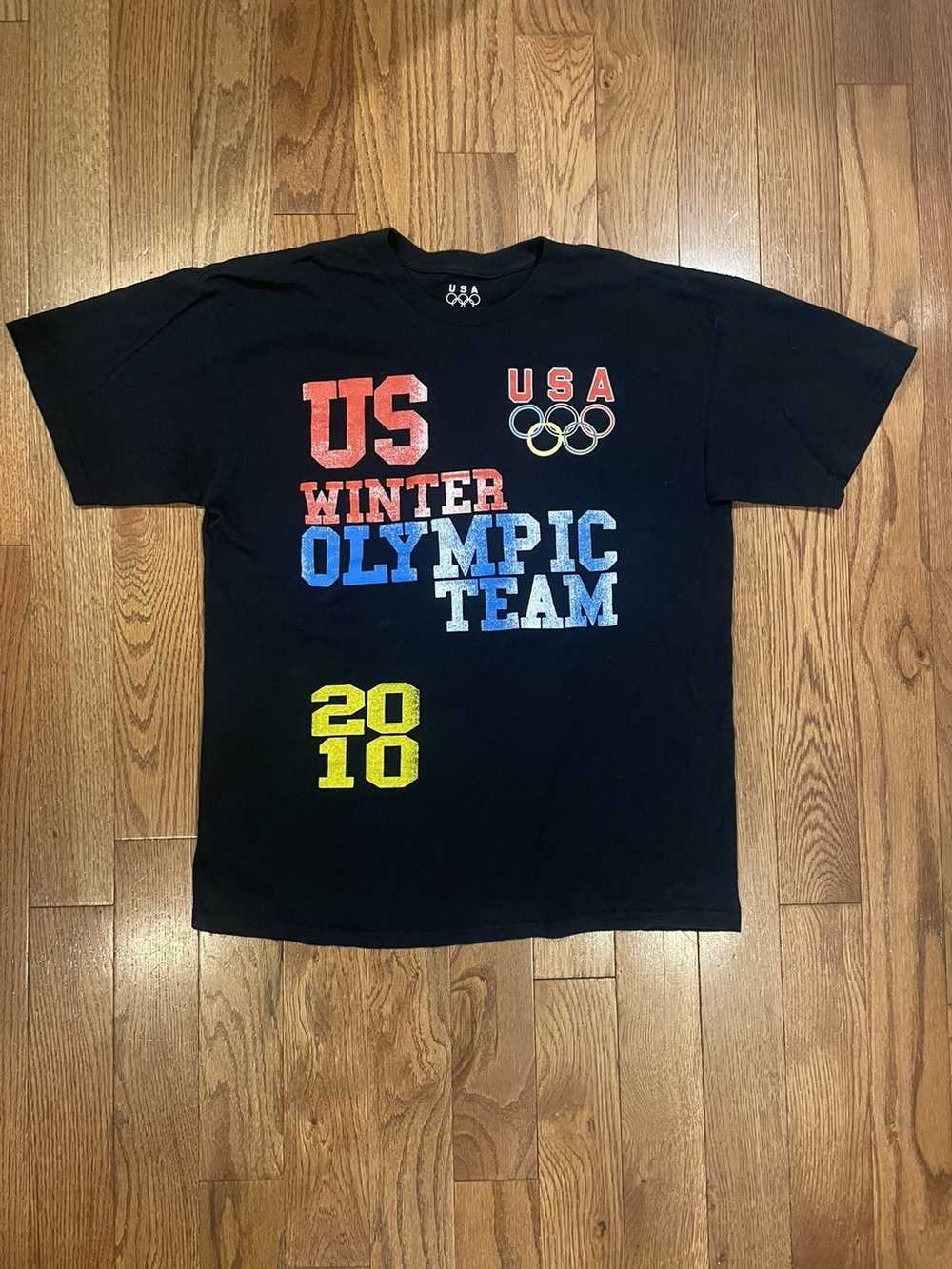 Made In Usa 2010 US Winter Olympic Team Shirt - image 1