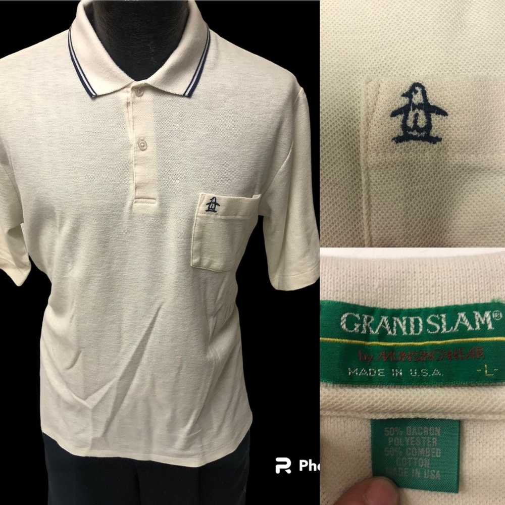 Grand Slam Vtg 80's Munsingwear Grand Slam USA Kn… - image 1