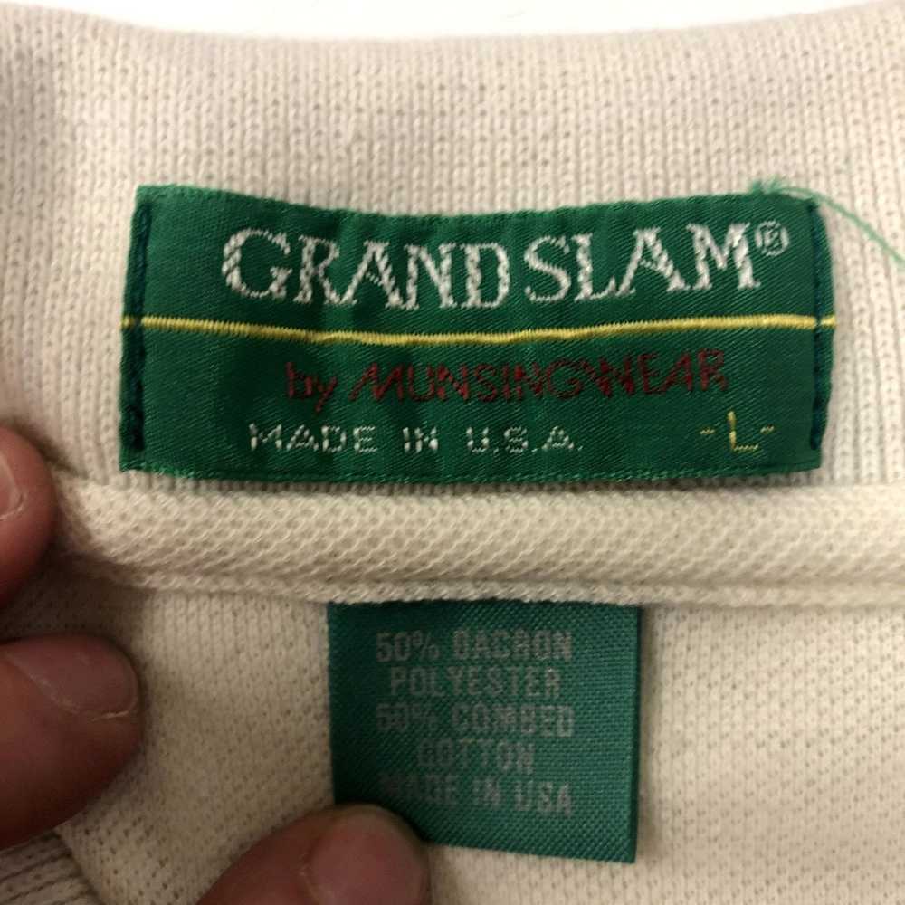 Grand Slam Vtg 80's Munsingwear Grand Slam USA Kn… - image 2