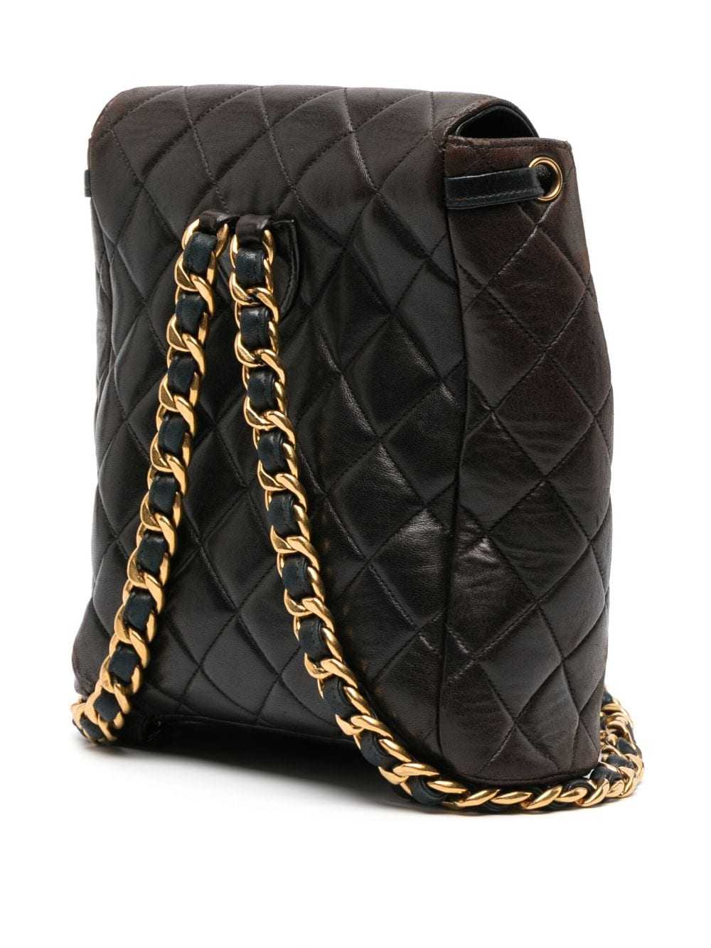 CHANEL Pre-Owned 1994 Duma backpack - Brown - image 3