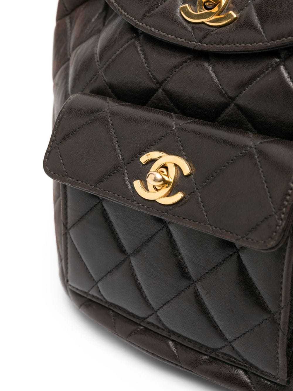 CHANEL Pre-Owned 1994 Duma backpack - Brown - image 4