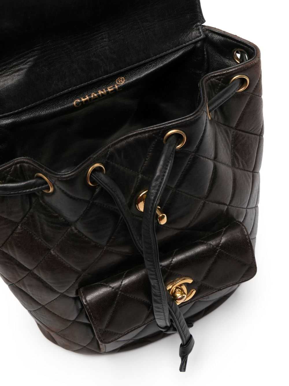 CHANEL Pre-Owned 1994 Duma backpack - Brown - image 5