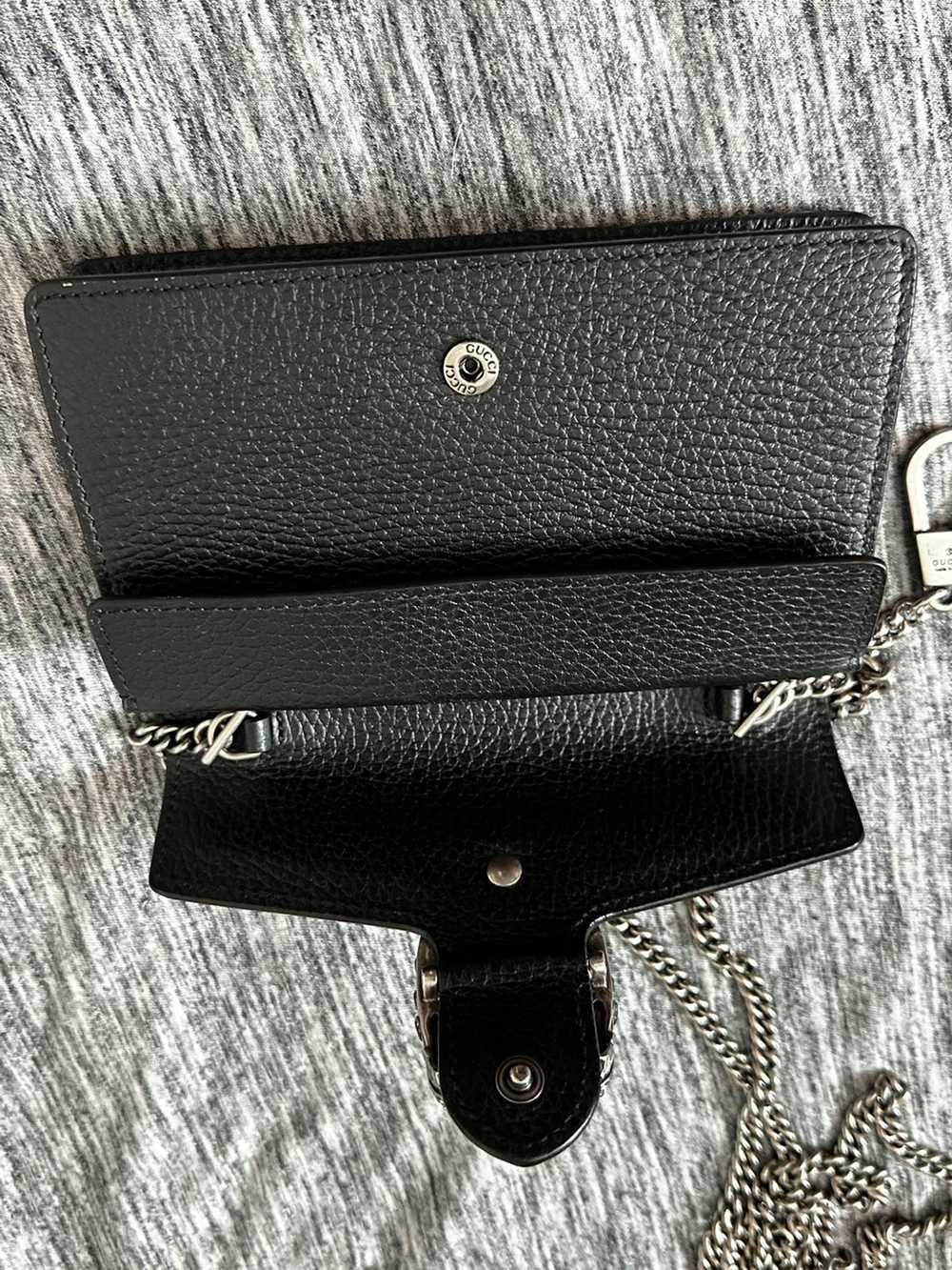 Gucci Gucci Dionysus Leather Super Mini Bag - image 4