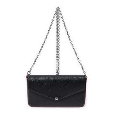 Handmade Leather Handbag Felicie Pochette Damier Ebene – LV PL
