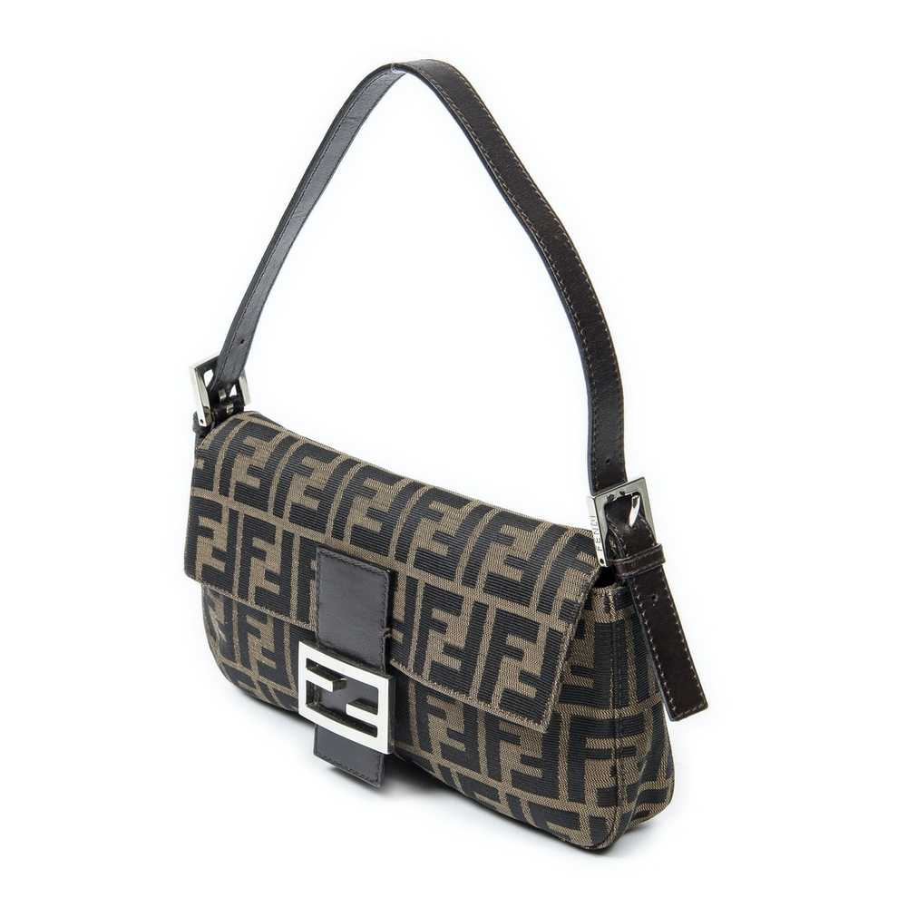 Fendi Mama Baguette in Brown Zucca Canvas - image 3