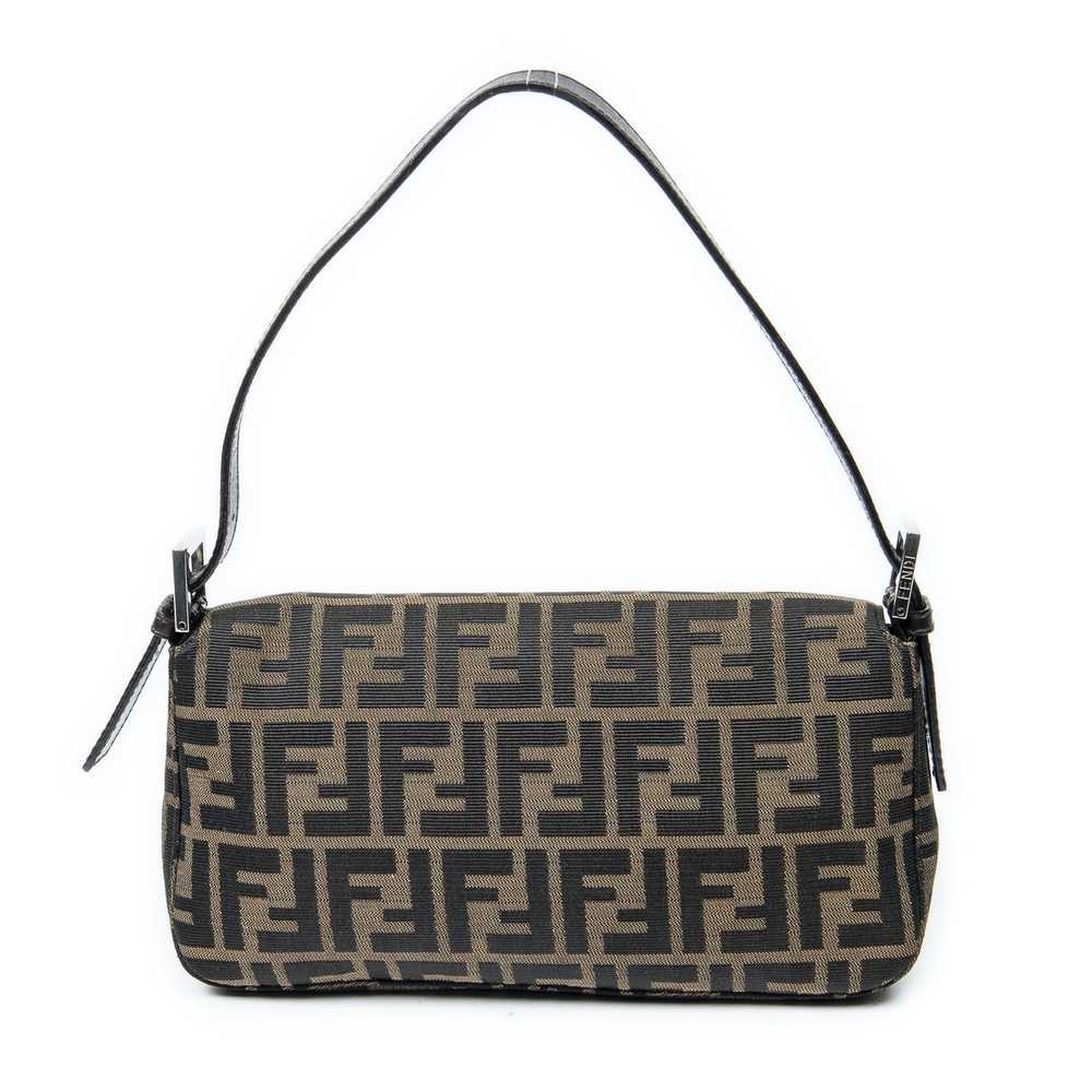 Fendi Mama Baguette in Brown Zucca Canvas - image 6