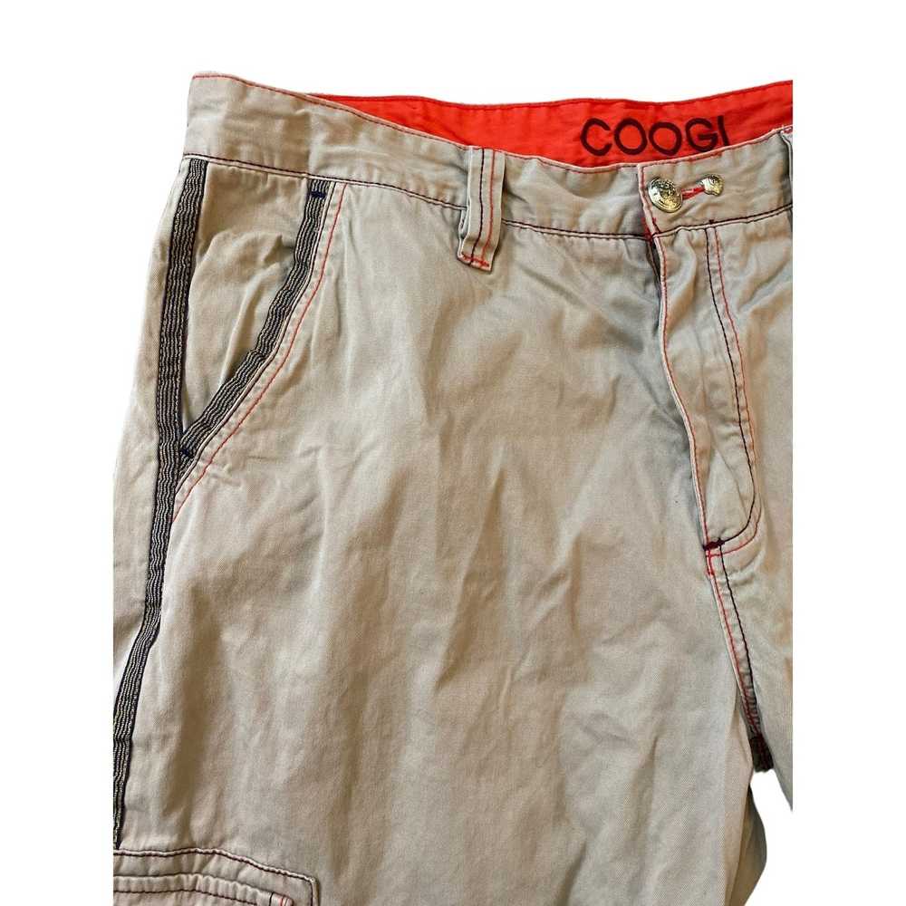 Coogi Coogi Australia Khaki Cargo Shorts sz 40 w - image 3