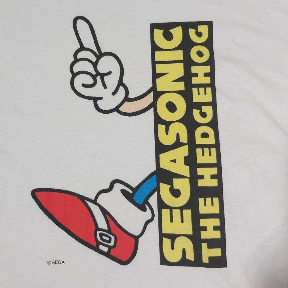 Vintage Vintage 90s Sonic the hedgehog Sega promo t s… - Gem