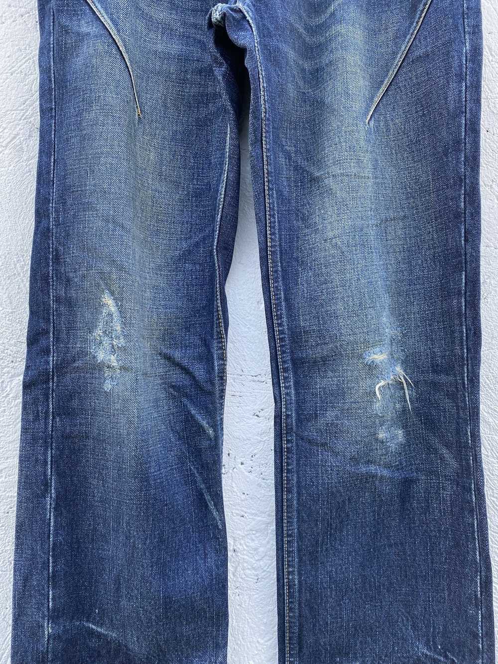 Number (N)ine SS07 Archive Raw Denim Straight Pan… - image 6