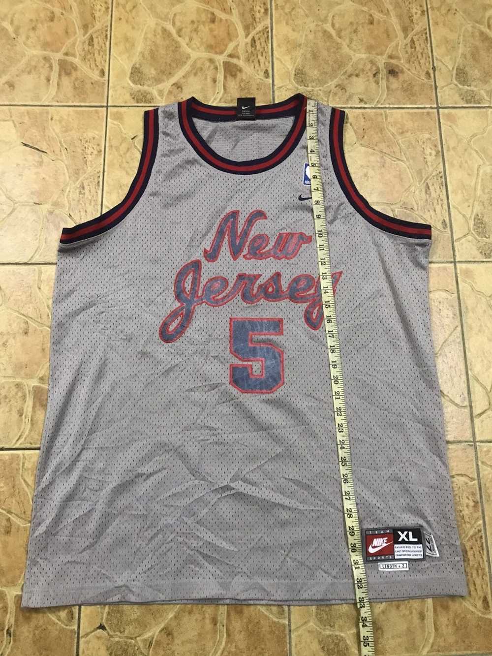 NBA × Nike × Vintage Vintage New Jersey Nike Jaso… - image 10