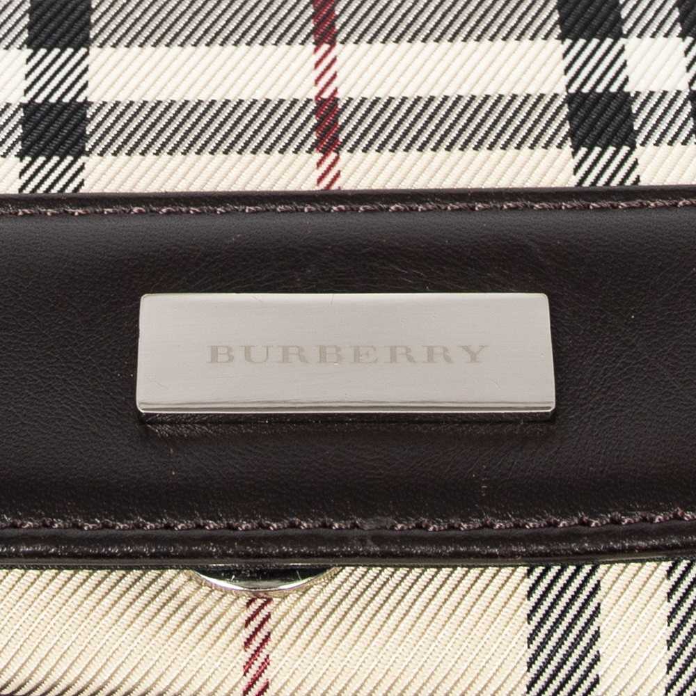 Burberry Crossbody Flap in Beige/Brown Nova Check… - image 8