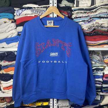 Vintage New York Giants Blue Crewneck Sweatshirt Large NFL Nutmeg Made in  USA