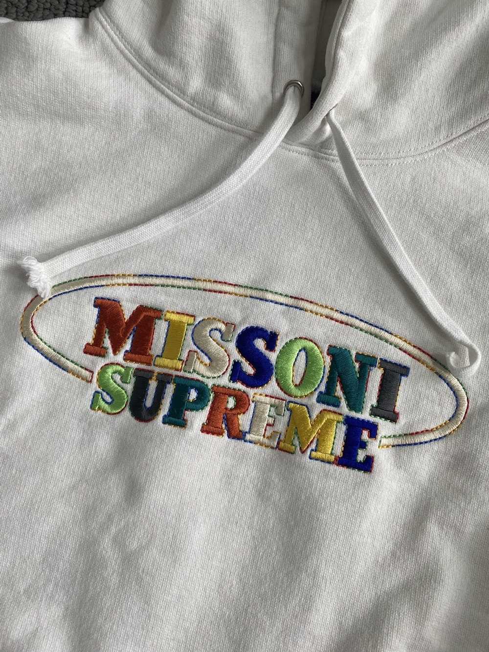 Supreme 21FW Missoni Hooded Sweatshirt M-