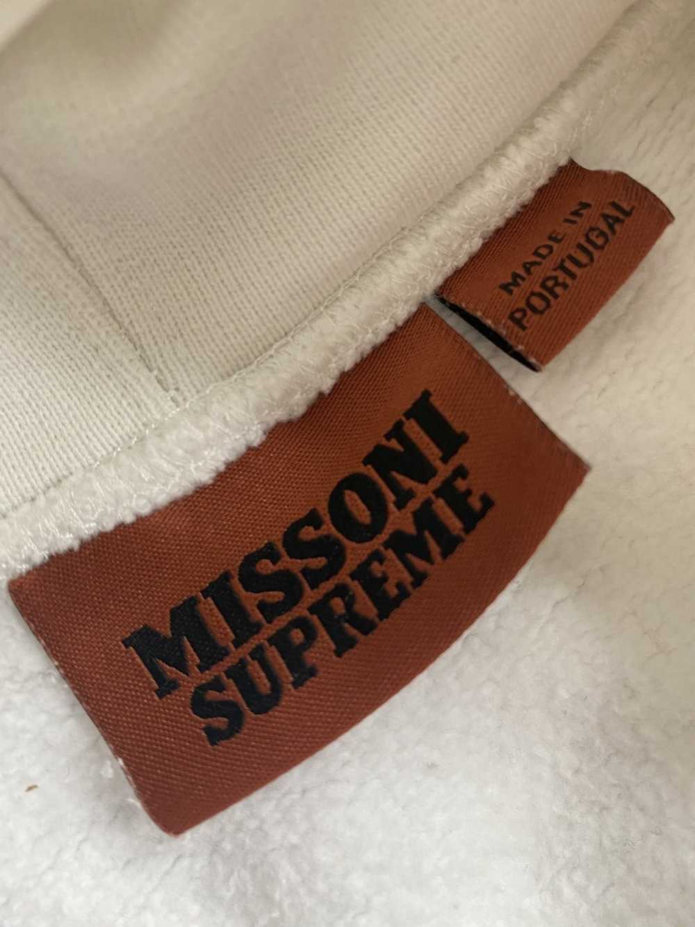 SUPREME MISSONI Hooded Sweatshirt Brown EXTRA LARGE Supreme Hoodie Brand New