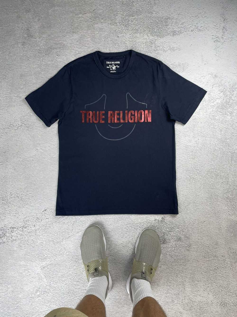 True Religion × Vintage Vintage True Religion Blu… - image 1
