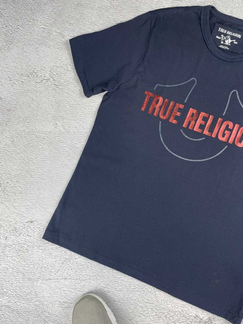 True Religion × Vintage Vintage True Religion Blu… - image 4