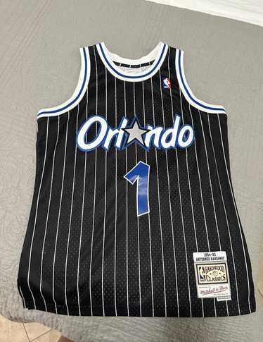 Orlando Magic Anfernee Penny Hardaway Autographed Teal Authentic Mitchell &  Ness All Star Game Feb 11,1996 Hardwood Classic Swingman Jersey Size L