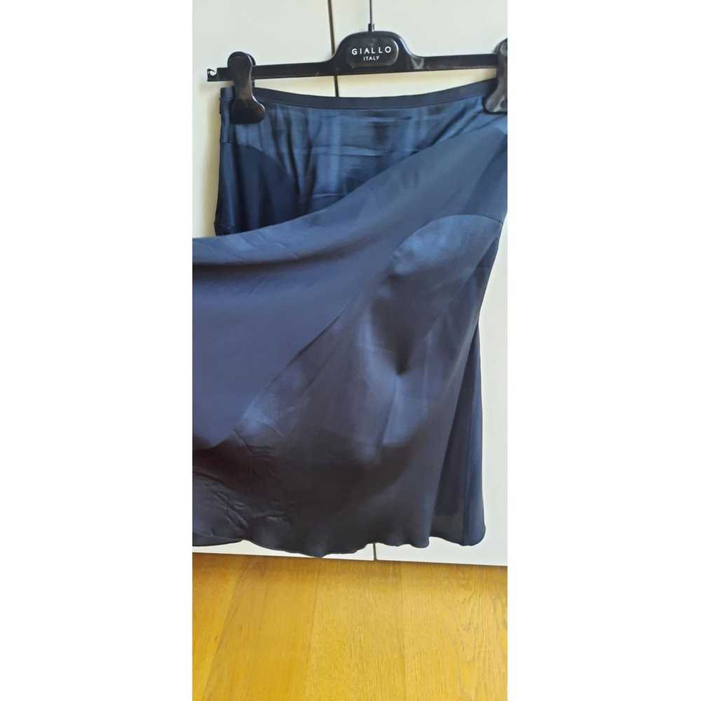 Blumarine Silk mid-length skirt - image 6