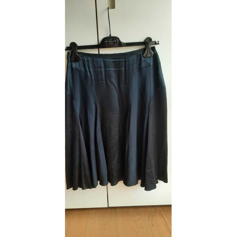 Blumarine Silk mid-length skirt - image 7