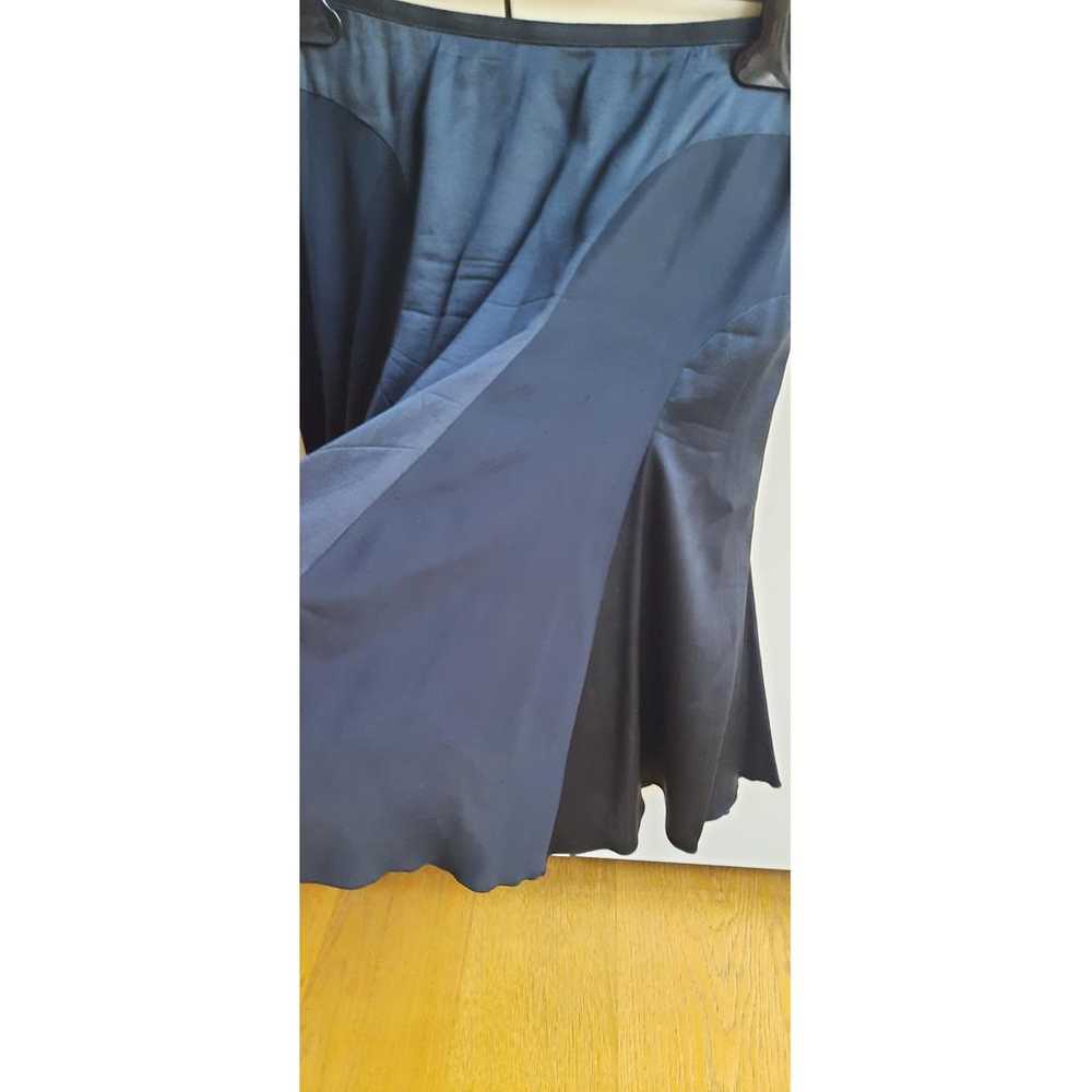 Blumarine Silk mid-length skirt - image 8