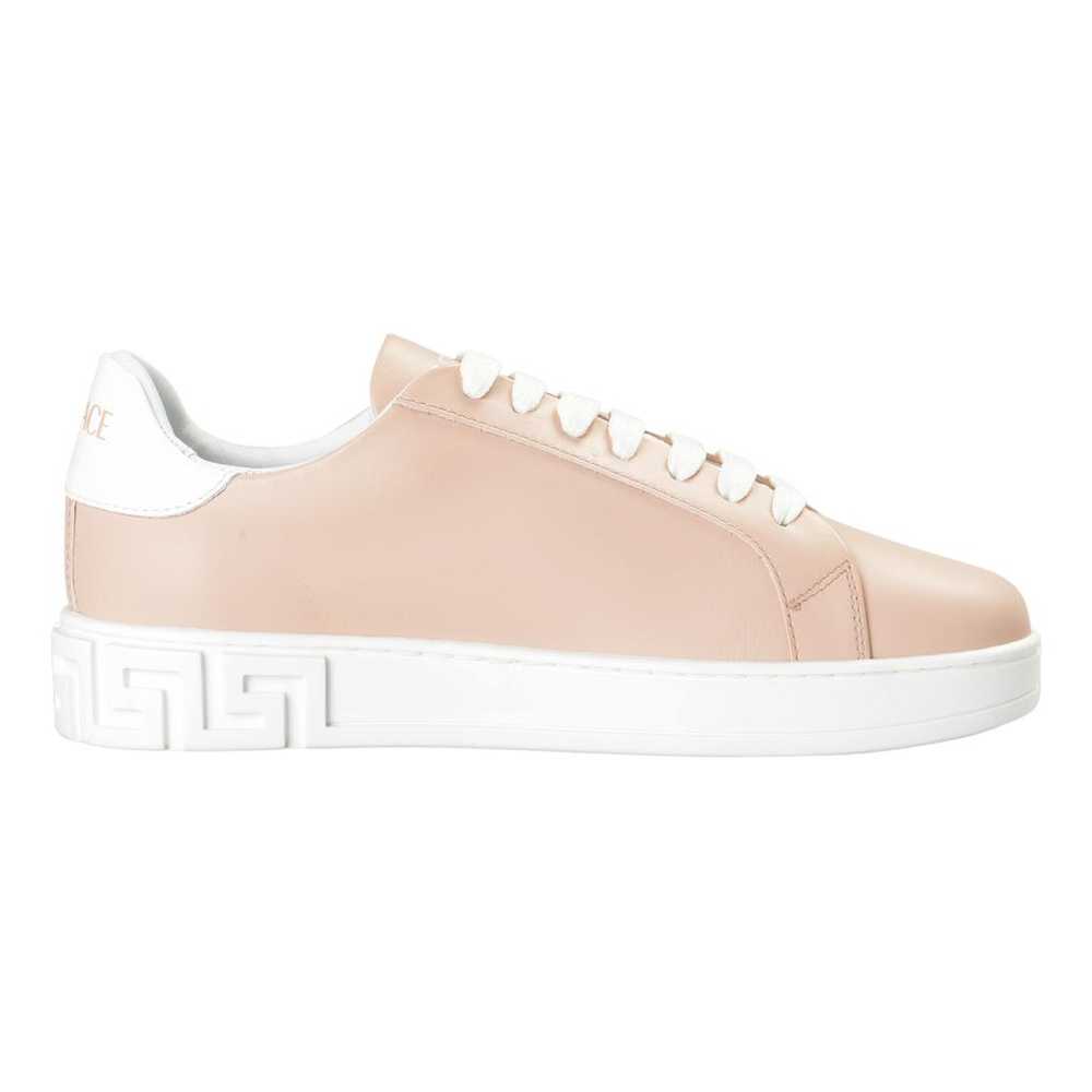 Versace Leather trainers - image 1