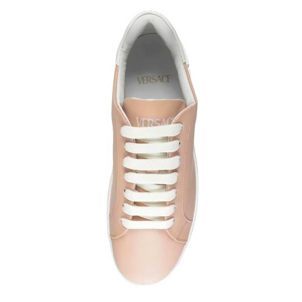 Versace Leather trainers - image 2