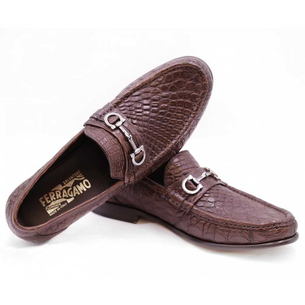 Salvatore Ferragamo Crocodile flats - image 12