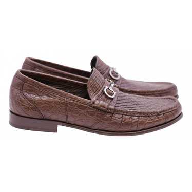 Salvatore Ferragamo Crocodile flats - image 1