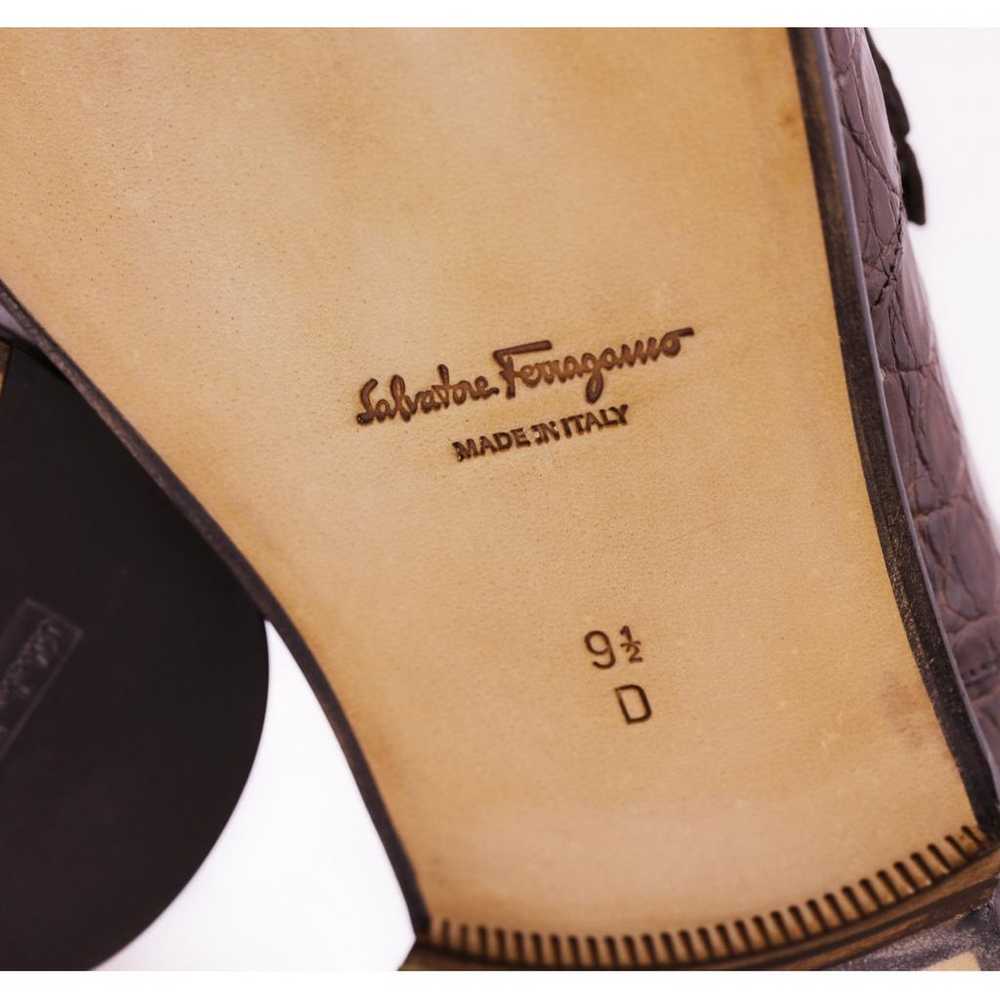 Salvatore Ferragamo Crocodile flats - image 7