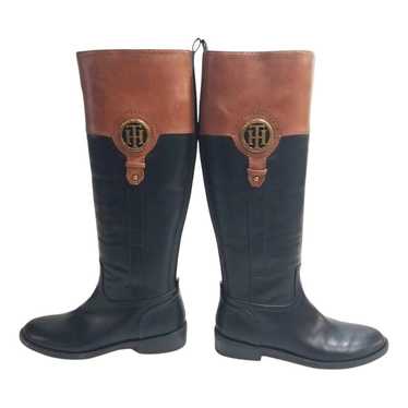 Tommy Hilfiger Leather riding boots