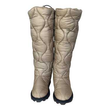 Miu Miu Cloth snow boots