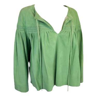 Loewe Leather blouse