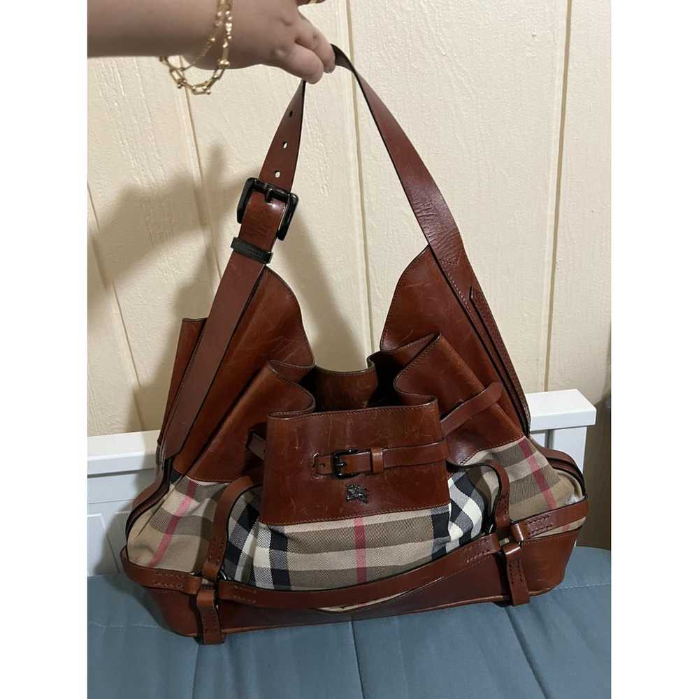 Burberry Leather handbag - image 3