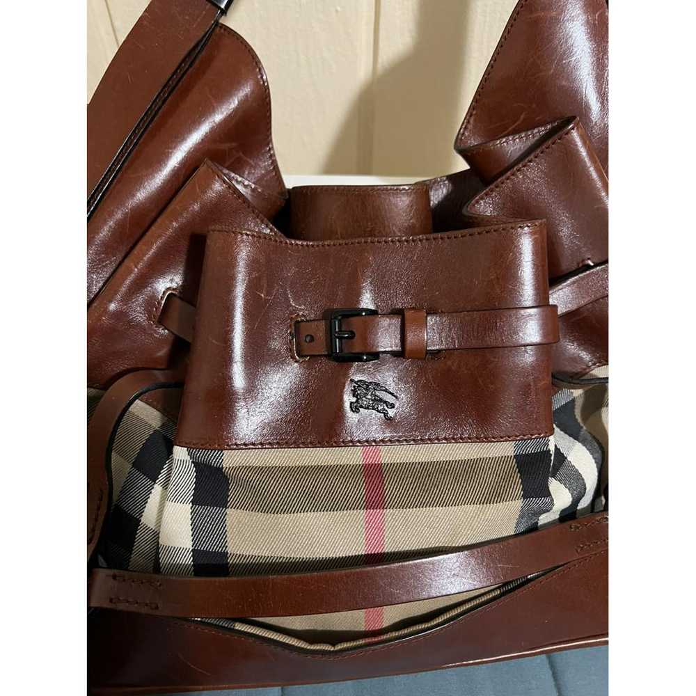 Burberry Leather handbag - image 4